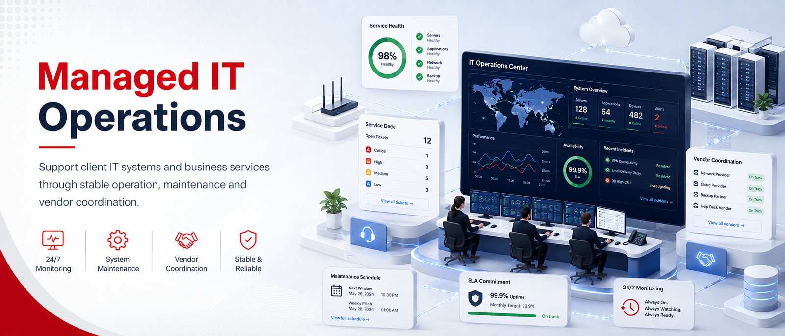 Managed IT operations